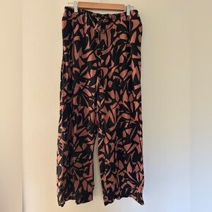 A New Day abstract Linen pants